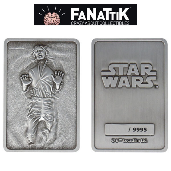 Fanattik Star Wars Limited Edition Han Solo in Carbonite Ingot